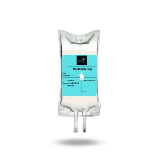 Replenish IV Hydration - 500mL | Dehydration Treatment | Restoration Health & Wellness